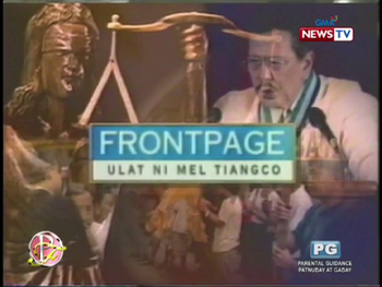 GMA News Frontpage 2000