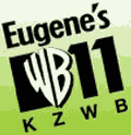 Cable-only The WB affiliation logo, as "KZWB" (1998-2006)