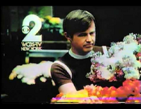 WCBS-TV Man With Flowers Station ID