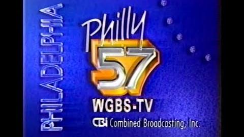 WGBS TV Philadelphia Late Movie bumper and Station ID, circa 1991