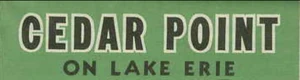 Cedar Point logo 1929