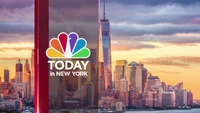 Today in New York open (July 2021) - (red version), used for breaking news