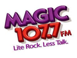 WMGF 107.7 logo