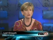 Lower thirds, with weekend anchor Lori Crouch (2008-2011)