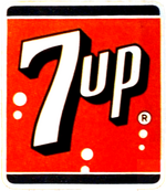 7up logo 60s