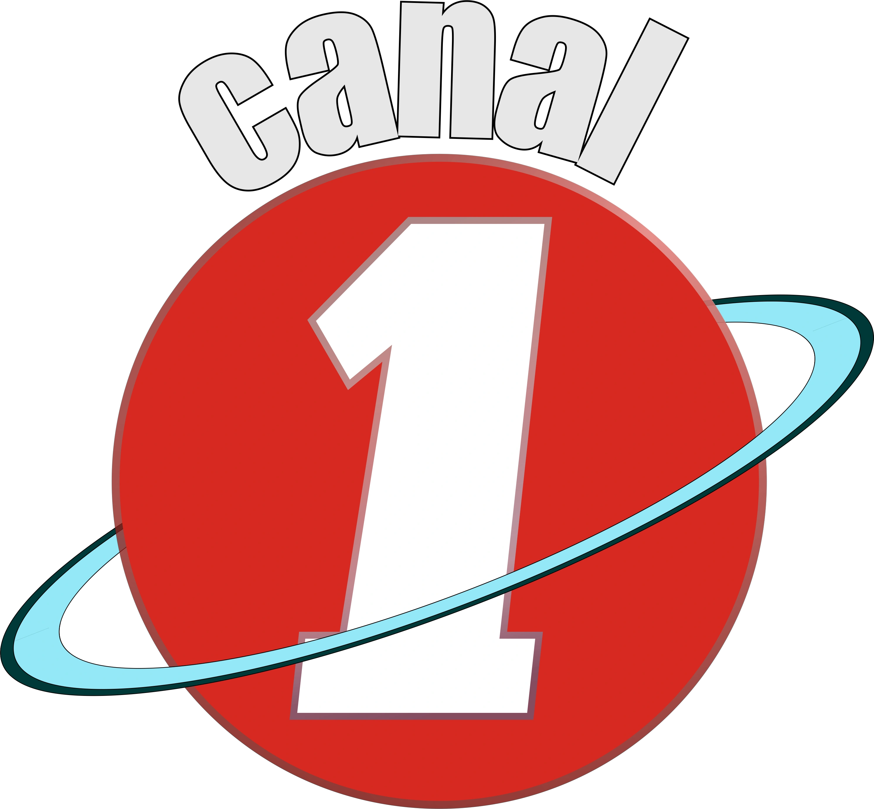 Canal 1 (Colombia) | Logopedia | Fandom, image size:2982x2761