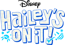 Hailey's On It! - logo (English)