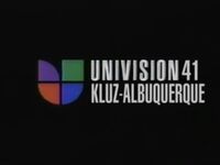 KLUZ Ident from 1990-1992