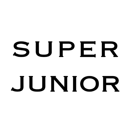 super junior logo font