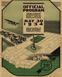 Indianapolis 500 (1934 Poster)