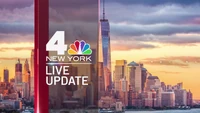 News 4 New York Live Update open (July 2021) - (red version), used for breaking news