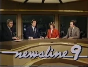 Newsline 9 weekend end-of-intro title logo (1981–1986)
