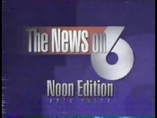 The News on 6: The Noon Edition open (1989–1995)