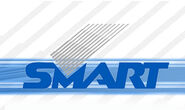 Smart logo with background.