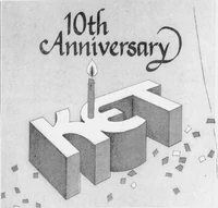 10th anniversary logo (1978)