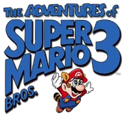 Logo used on Netflix showing Mario wearing his modern colors from the video games, despite that Mario wears his original color scheme from his debut in Donkey Kong in the show.
