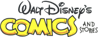 Issues #536-547 and #586-599. Walt Disney's signature is again written to match the Walt Disney Company's logo. This logo was brought back when Gladstone re-obtained the license in 1993.