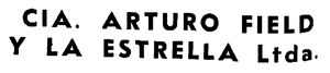 Compañía Arturo Field y la Estrella Ltda. 1929 logo