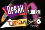 The Oprah Winfrey Show promo endcard (1990)
