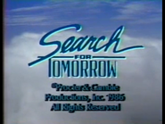 Search for Tomorrow closing from April 1986