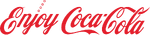 Logo with slogan "Enjoy Coca-Cola" (2019)