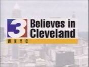 "WKYC 3 Believes in Cleveland" logo