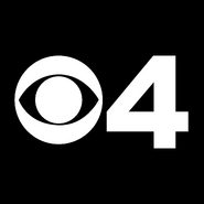 Standalone "CBS 4" square logo; used during the station's newscast