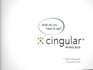 Cingular ad (2000-2001) Version 2