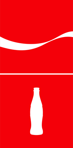 coke bottle silhouette