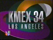 KMEX ident from 1992-1995.