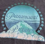 Blue version of the logo, as seen on Paramount T-shirts.