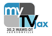 WAWS/WFOX-DT2 (2006–present); the current variant does not include the designated market area description since its callsign change to WFOX