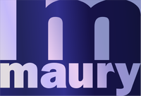 Blue maury logo