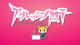 Aggretsuko Logopedia Fandom - aggretsuko retsuko roblox