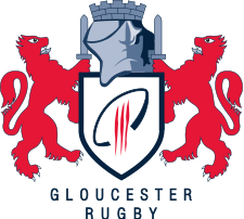 GLOUCESTER RUGBY STADIUM ROAD SIGN LAPEL PIN BADGE GIFT 