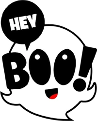 Hey Boo! Logo