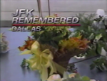 November 22, 1988 bumper (the 25th anniversary of the JFK assassination leading that night’s broadcast)