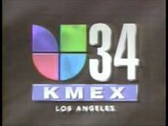 KMEX station ident used from 1995 to early 1996.