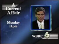 WBRC Channel 6 A Current Affair promo 1989
