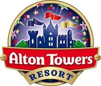 The logo with a larger "Resort" sign, commonly found on the ride photo papers