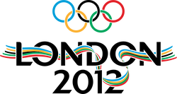 London 2012 ribbon logo