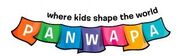 Logo with "Where kids shape the world" text on top.