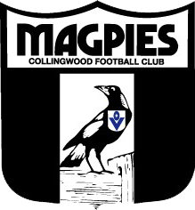 COLLINGWOOD MAGPIES VFL Retro Premiership Badges x 15 