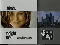 Promo end card, as seen during a promo for Friends (1999–2001)