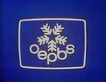 On-screen logo (1973, blue variant)