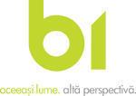 Logo with slogan "Aceeași lume. Altă perspectivă."