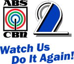 Logo with ABS-CBN logo and slogan