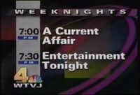 WTVJ weeknight lineup promo (July 1993)