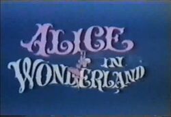 Alice In Wonderland H-B