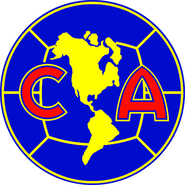 Escudo Club América 1991-1994 Azul